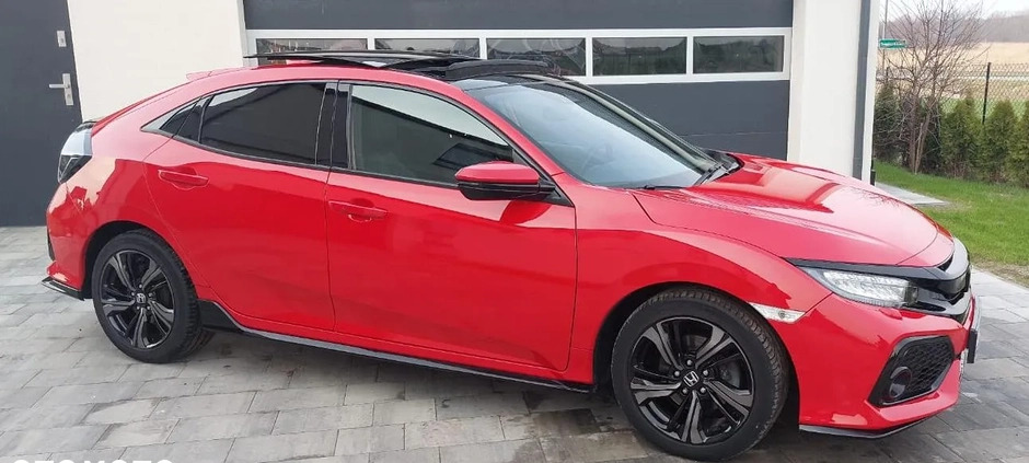 Honda Civic cena 77900 przebieg: 45000, rok produkcji 2018 z Lublin małe 379